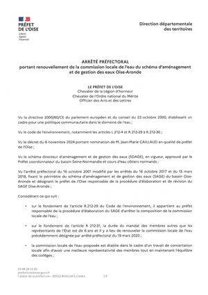 Arrêté Modifiant La Composition De La Cle 30 07 26