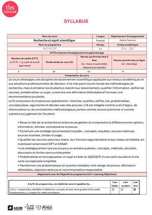 B2 Ft Recherche Et Esprit Scientifique 26 27