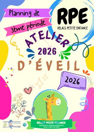 Planning Rpe 3ème Période 2026