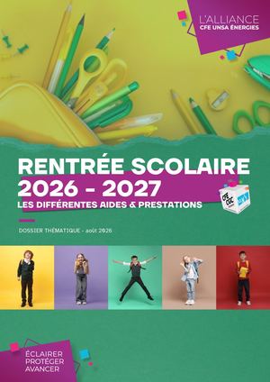 Dossier Rentrée Scolaire 2026-2027