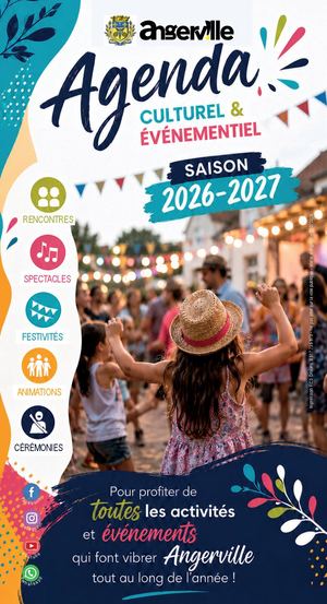 Agenda culturel et évènementiel saison 2026-2027