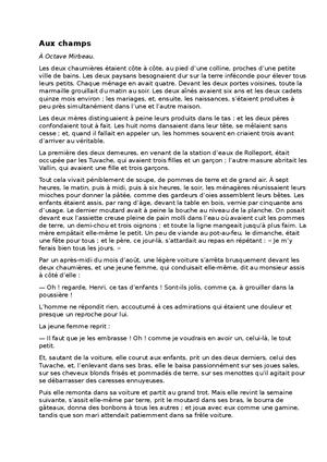 Recueil Nouvelles Maupassant