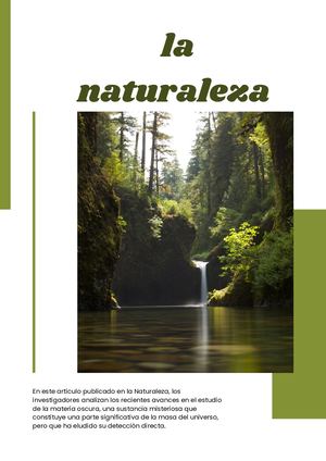 Abel - La naturaleza