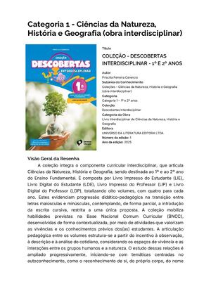 Guia Interdisciplinar