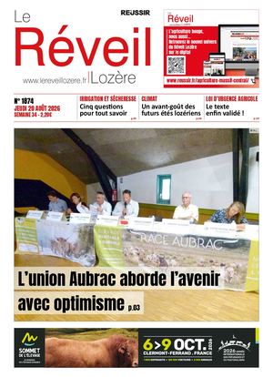 Le Réveil Lozère du jeudi 20 août 2026