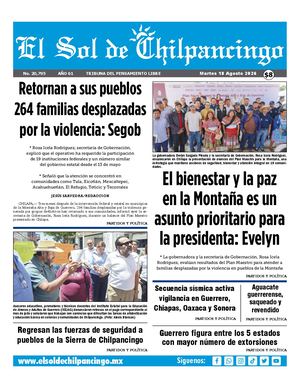 El Sol De Chilpancingo 18 Agosto 2026 Compressed