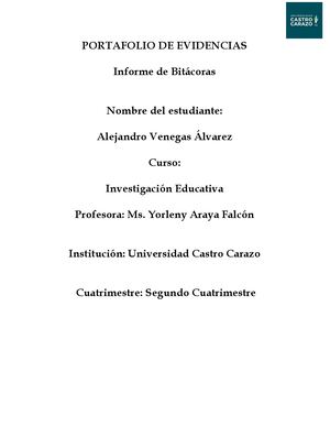 Portafolio De Evidencias