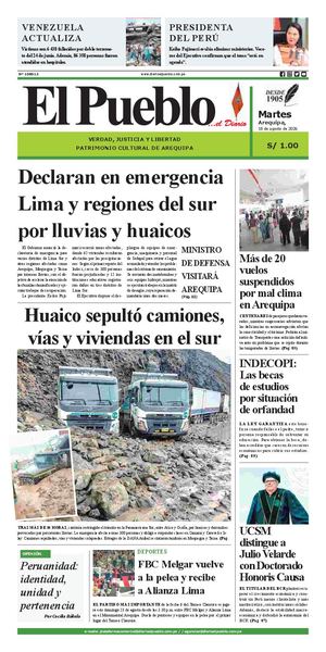 2026 08 18 Diario El Pueblo Aqp