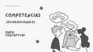 Black White Illustration Social Emotional Learning Presentation