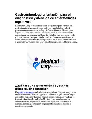 Gastroenterólogo Orientación Para El Diagnóstico Y Atención De Enfermedades Digestivas