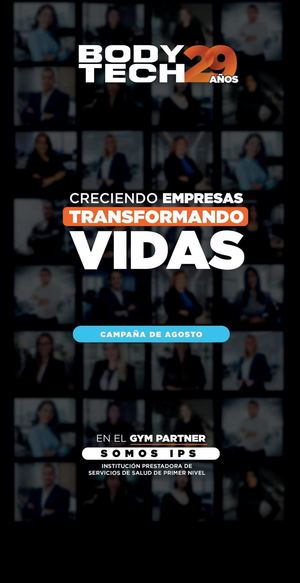 Catálogo BodyTech Agosto