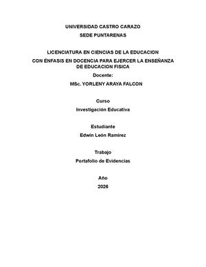 Portafolio Investigacion Educativa Edwin Leon