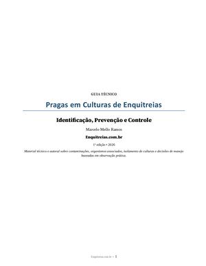 Pragas Em Culturas De Enquitreias Identificacao Prevencao Controle