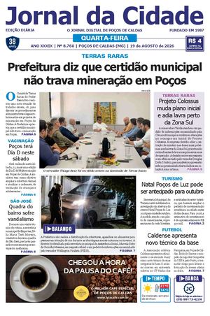 Jornal da Cidade 19 de agosto de 2026