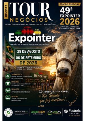 Revista Tour Negócios Edição Expointer 2026