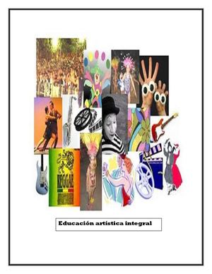 Licenciatura en educacion artistica integral