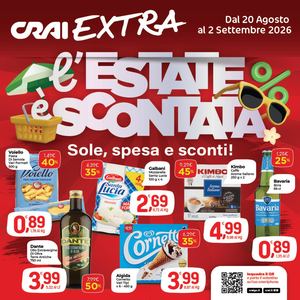 Volantino CRAI Ama Extra Nord dal 20 agosto al 2 settembre