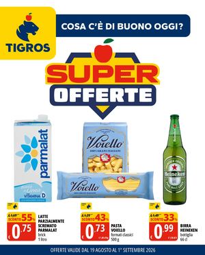 Volantino Tigros Dal 19 Agosto Al 01 Settembre 2026