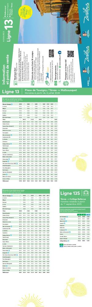 Ligne 13 zou