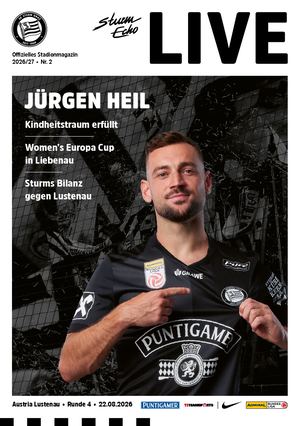 SturmEcho LIVE 2026/27, Nr. 2: Sturm – Austria Lustenau