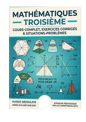 Mathématiques 3e Par Alhadj Abdoulaye