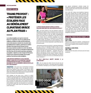 Rentrée 2026 : interview Trang Pruvost adjointe au maire en charge de l’Éducation