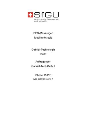 Cim I Phone 15 Brille, Ausgabe 3