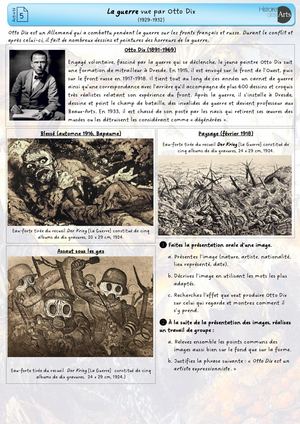CH1 - Activité 5 - Otto Dix peint la guerre (HDA)