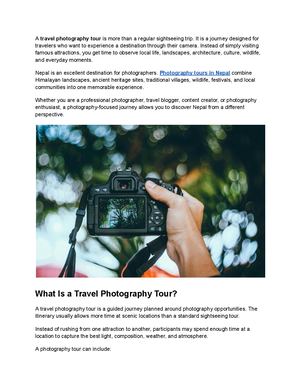 Travel Photography Tour Explore Nepal Through Your Lens