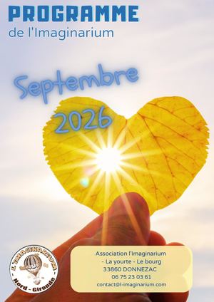 Brochure Septembre 2026