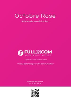 Catalogue Octobre Rose