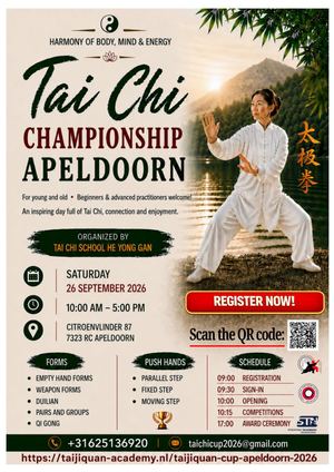 Tai Chi Championship 2026 English