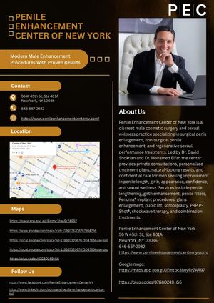 Penile Enhancement Center Of New York