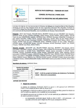 2026 01 Scot Arrêt Du Projet De Schéma De Cohérence Territoriale Révisé