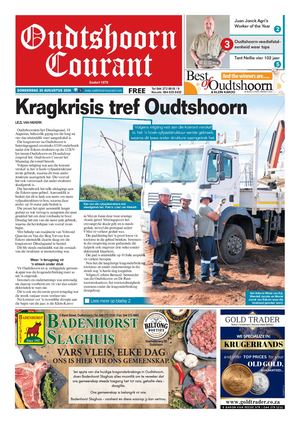 Oudtshoorn Courant 20 Augustus 2026