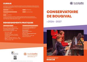 Guide école de musique Bougival 2026-2027