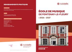 Guide école de musique Fontenay 2026-2027