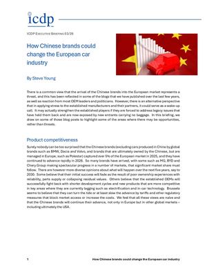 ICDP Executive Briefing 0326 Chinese brands