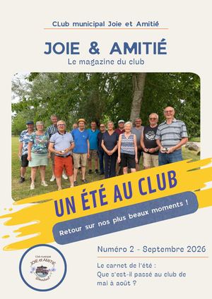 Magazine Joie Et Amitié - N° 2