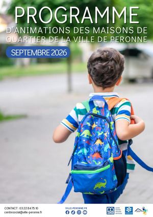 Programme Maisons De Quartier · Septembre 2026