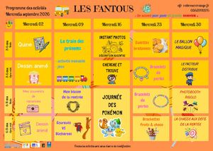 2026 09 Fantous Mercredis Septembre 2026