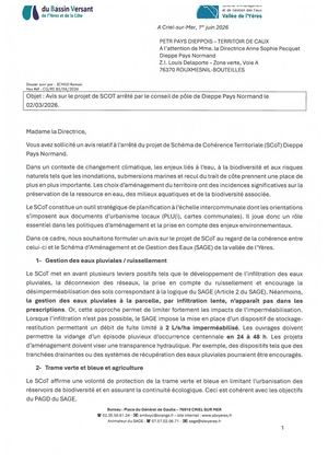 20260601 Avis Sbv Yères Scot Dieppe Pays Normand