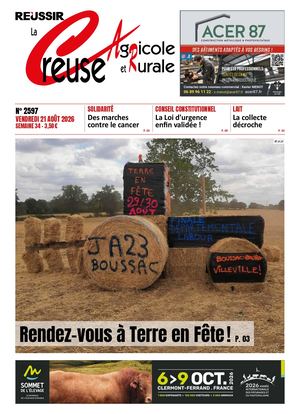 Creuse agricole n°2597