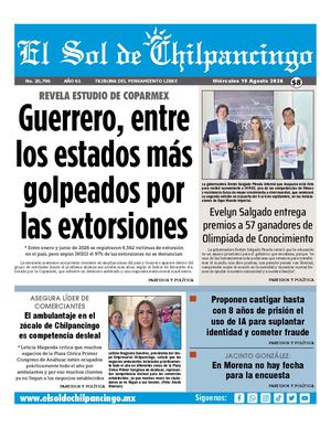 El Sol De Chilpancingo 19 Agosto 2026 Compressed