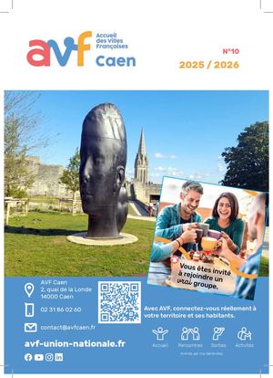 Brochure AVF Caen 2025 2026