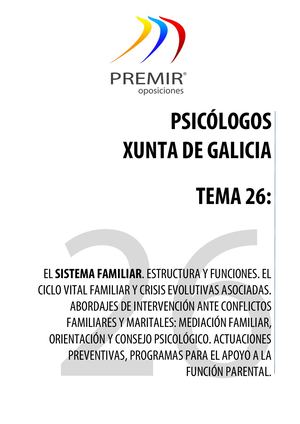 TEMA 26 - RESUMEN