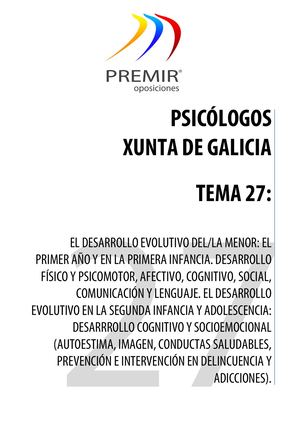 TEMA 27 - RESUMEN