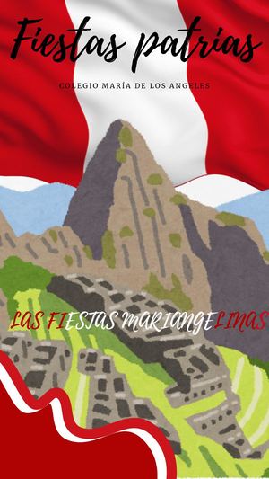 Historia Independencia Perú Moderno Rojo Y Blanco