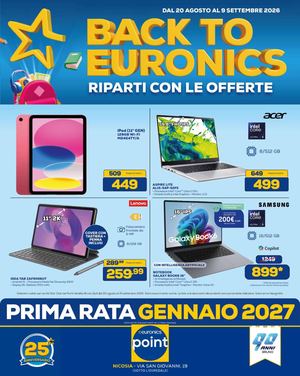 Volantino Back to Euronics