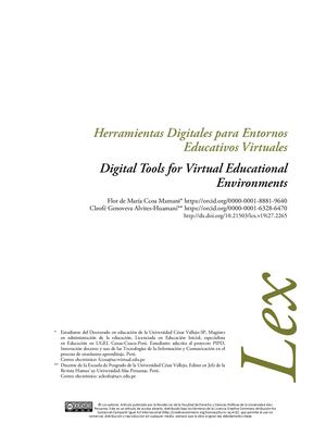 Dialnet Herramientas Digitales Para Entornos Educativos Virtual 8023397